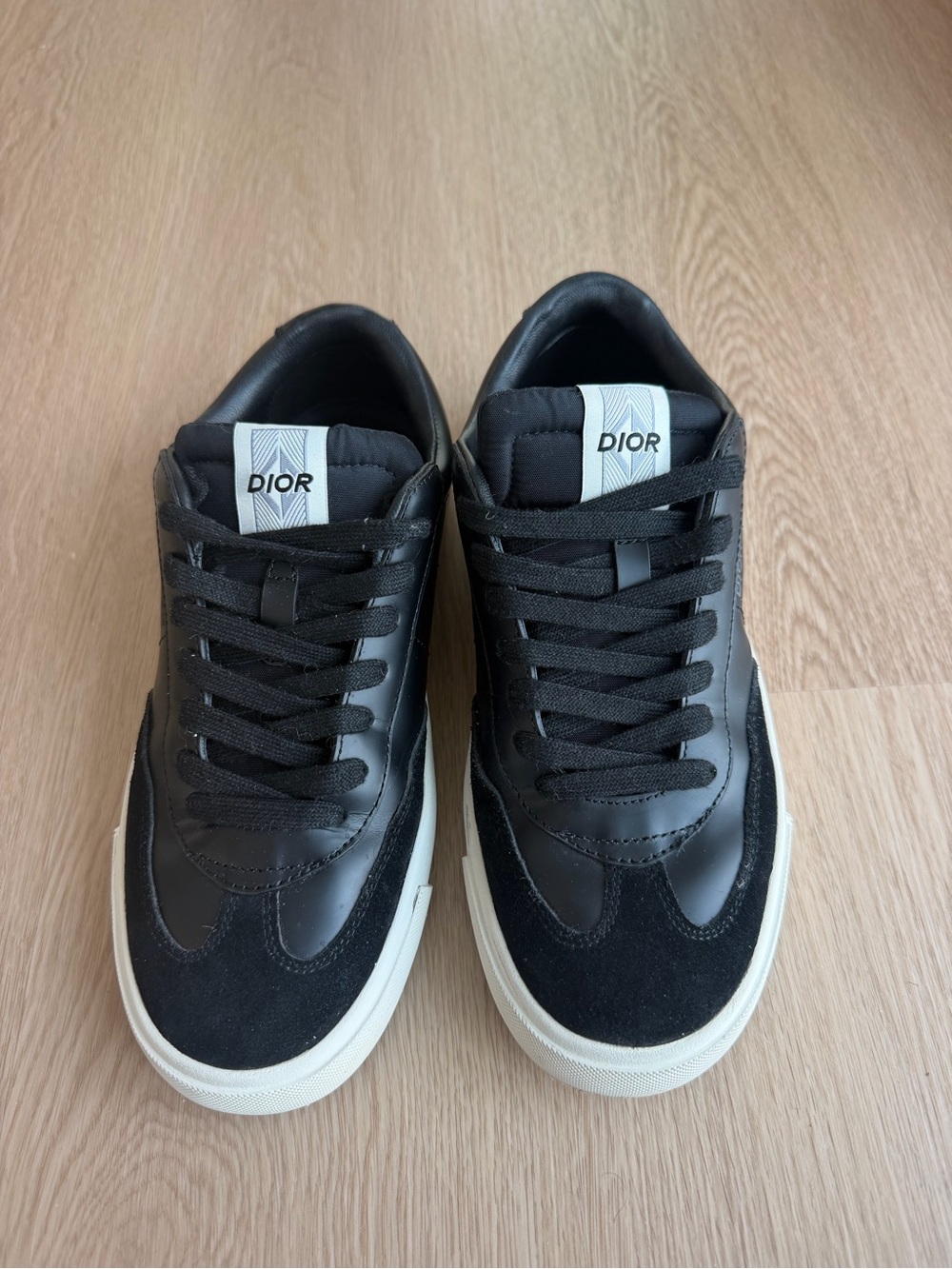 Dior Men's Black Low-Top Sneakers